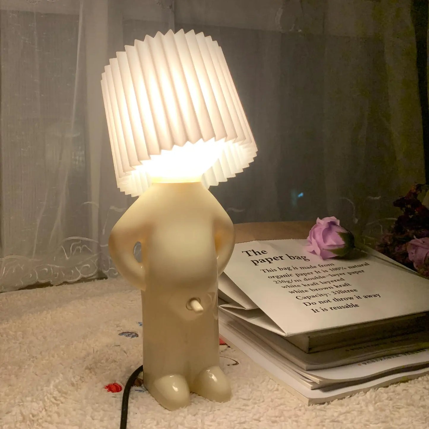 "Mr. P" | Naughty Boy Nightstand Lamp